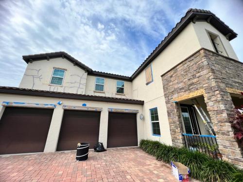 Washing and external painting